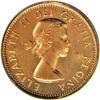 Image 1 : Elizabeth II Cent 1954 No Strap, KM49, PL67 RD PCGS, ve 
