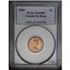 Image 3 : Elizabeth II Cent 1954 No Strap, KM49, PL67 RD PCGS, ve 