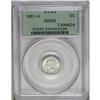 Image 3 : Victoria 5 Cents 1881-H, KM2, MS63 PCGS. Bright and lus 