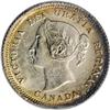 Image 1 : Victoria 5 Cents 1882-H, KM2, MS62 ICCS. Light golden t 