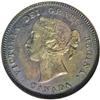 Image 1 : Victoria 5 Cents 1887, KM2, MS64 NGC. Lustrous and well 