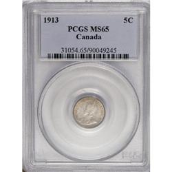A pair of certified 5 Cents as follows: `1902, MS65 NGC 