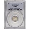 Image 1 : A pair of certified 5 Cents as follows: `1902, MS65 NGC 