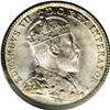 Image 1 : Edward VII 5 Cents 1902, KM9, MS67 ICCS. Frosty-white b 