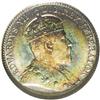 Image 1 : Edward VII Round Leaves 5 Cents 1909, KM13, MS67 NGC. B 