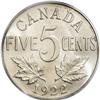 Image 2 : George V 5 Cents 1922, KM29, MS65 PCGS. Well struck wit 