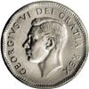 Image 1 : George VI Chrome-plated Steel Specimen Pattern 5 Cents 