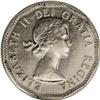 Image 1 : Elizabeth II With Strap (Shoulder Fold) 5 Cent 1953, Mu 