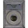 Image 3 : Victoria 10 Cents 1874H, KM3, MS65 PCGS, a magnificent 