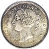 Image 1 : Victoria 10 Cents 1886 Large Pointed 6, KM3, MS64 PCGS, 