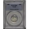Image 3 : Victoria 10 Cents 1887, KM3, MS61 PCGS, a nice lustrous 