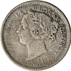 Victoria 10 Cents 1889, KM3, F15 ICCS, an attractively 