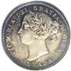 Image 1 : Victoria 10 Cents 1892 Small 9, KM3, MS63 PCGS, choice 