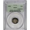 Image 3 : Victoria 10 Cents 1892 Small 9, KM3, MS63 PCGS, choice 