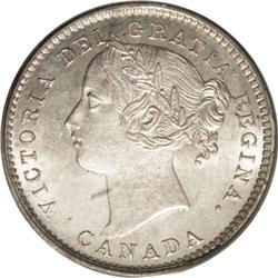 Victoria 10 Cents 1894, Ex: Belzberg Collection, KM3, M 