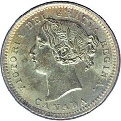 Victoria 10 Cents 1899 Small 9''s, KM3, MS64 ICCS, full 