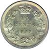 Image 2 : Victoria 10 Cents 1899 Small 9''s, KM3, MS64 ICCS, full 