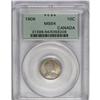Image 3 : Edward VII 10 Cents 1906, KM10, MS64 PCGS, soft gray-go 