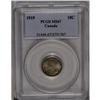 Image 3 : George V 10 Cents 1919, KM23, MS67 PCGS, incredibly sha 