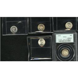 , . 1000 MS MS63 Uncertified.