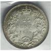 Image 4 : Victoria 25 Cents 1870, Obverse 1, KM5, MS64 ICCS. Shar 