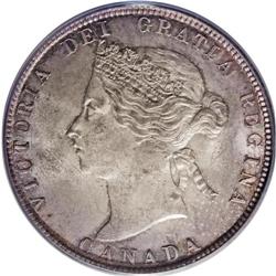 Victoria 25 Cents 1872H, Obverse 2, Ex: Norweb Collecti 