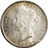 Image 1 : Victoria 25 Cents 1894, KM5, MS64 ICCS. A near flawless 