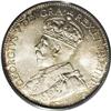 Image 1 : George V 25 Cents 1920, KM24a, MS64 PCGS. The reverse i 