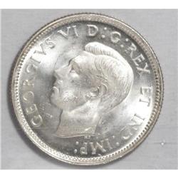 A pair of UNC 25 Cents including: 1940, frosty, Choice 