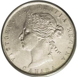 Victoria 50 Cents 1871H, KM6 AU55 PCGS. Fully lustrous 