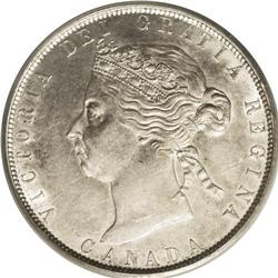 Victoria 50 Cents 1890H, KM6, AU55 PCGS. A fully origin 