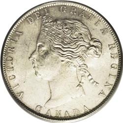 Victoria 50 Cents 1892, Ex: Mason Collection, KM6, MS61 