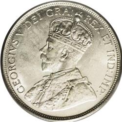 George V 50 Cents 1913, KM25,