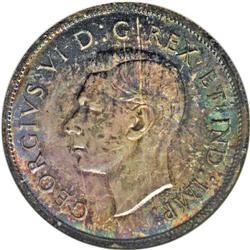 George V 50 Cents 1940, Ex: Mason Collection, KM36, MS6