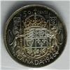 Image 2 : George VI 50 Cents 1946, KM36, MS63 ICCS. Well struck a 