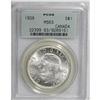 Image 1 : George VI Dollar 1938, KM37, MS63 PCGS, fully white. 