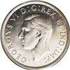 Image 1 : George VI Dollar 1947 Pointed 7, KM37, MS63 PCGS, full 