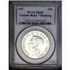 Image 3 : George VI Dollar 1947 Blunt 7, Ex: Belzberg Collection, 