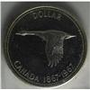 Image 2 : Elizabeth II Dollar 1967 Diving Goose, KM70, MS64 ICCS, 