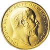 Image 1 : George V gold Sovereign 1908C, Ex: John Jay Pittman Col 