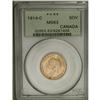 Image 3 : George V gold Sovereign 1914C, KM20, MS63 PCGS, very sc 
