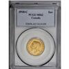 Image 1 : George V gold Sovereign 1918C, KM20, MS62 PCGS. 