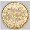 Image 2 : George V gold 5 Dollars 1912, KM26, lustrous XF, two ti 