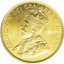 George V gold 10 Dollars 1912, KM27, MS64 PCGS, a choic