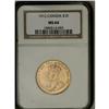 Image 3 : George V gold 10 Dollars 1912, KM27, MS64 NGC, a lovely 