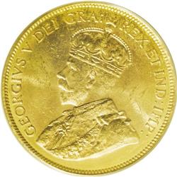 George V gold 10 Dollars 1913, KM27, MS63 PCGS, highly
