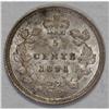 Image 2 : A circulated trio as follows: 5 Cents 1891, lustrous, C 
