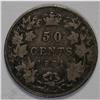 Image 4 : A 50 Cent lot as follows: 1870 LCW, nice VG; 1881H, Fin 