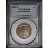 Image 3 : Newfoundland Victoria Cent 1872H, KM1, MS65 Red & Brown 