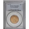 Image 1 : Newfoundland George V Cent 1917C, KM16, MS64 Red PCGS. 